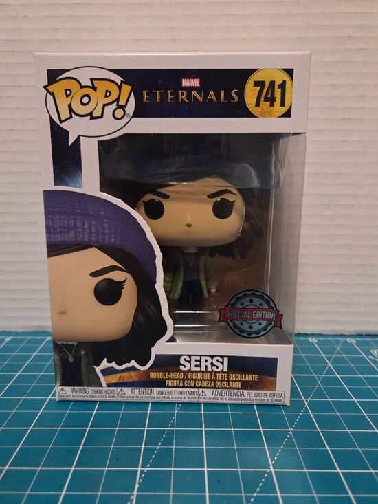 Funko POP Marvel MCU Eternals Sersi Special Edition 741 Vinyl Figure - Picture 1 of 6